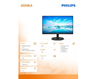 Philips 222V8LA/00 - 651471 - zdjęcie 6